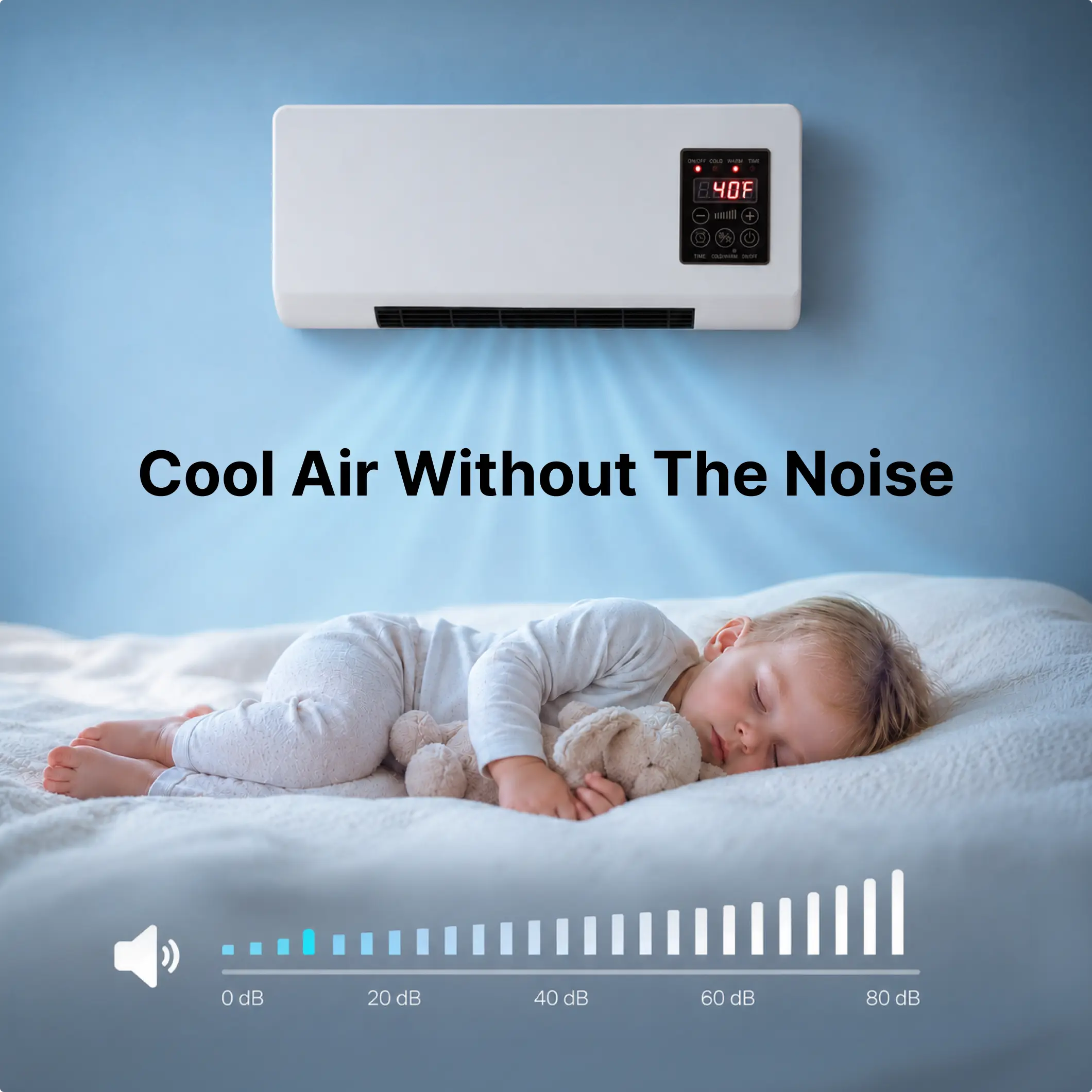 CoolCove heating mode product view