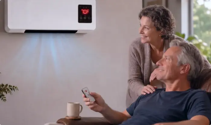 CoolCove wireless remote control feature